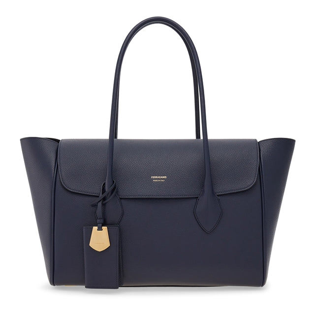 BOLSO FERRAGAMO DAMA AZUL CUERO (774697-218953)