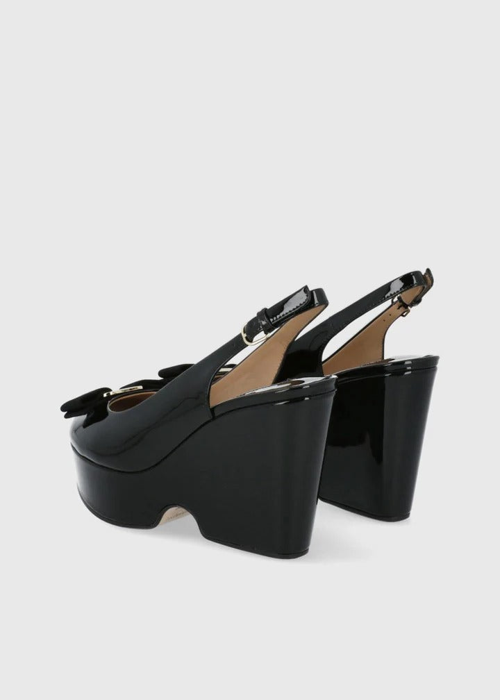 Zapato Dama Lally Platform Negro S.F.
