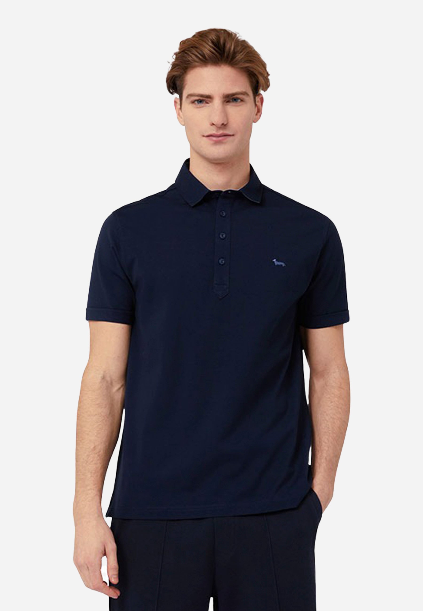 Camisa Polo Azul Marino H&B