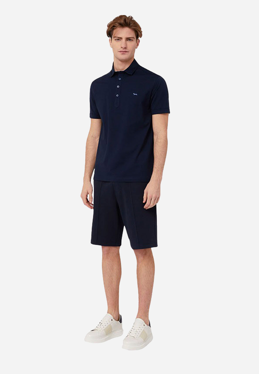 Camisa Polo Azul Marino H&B