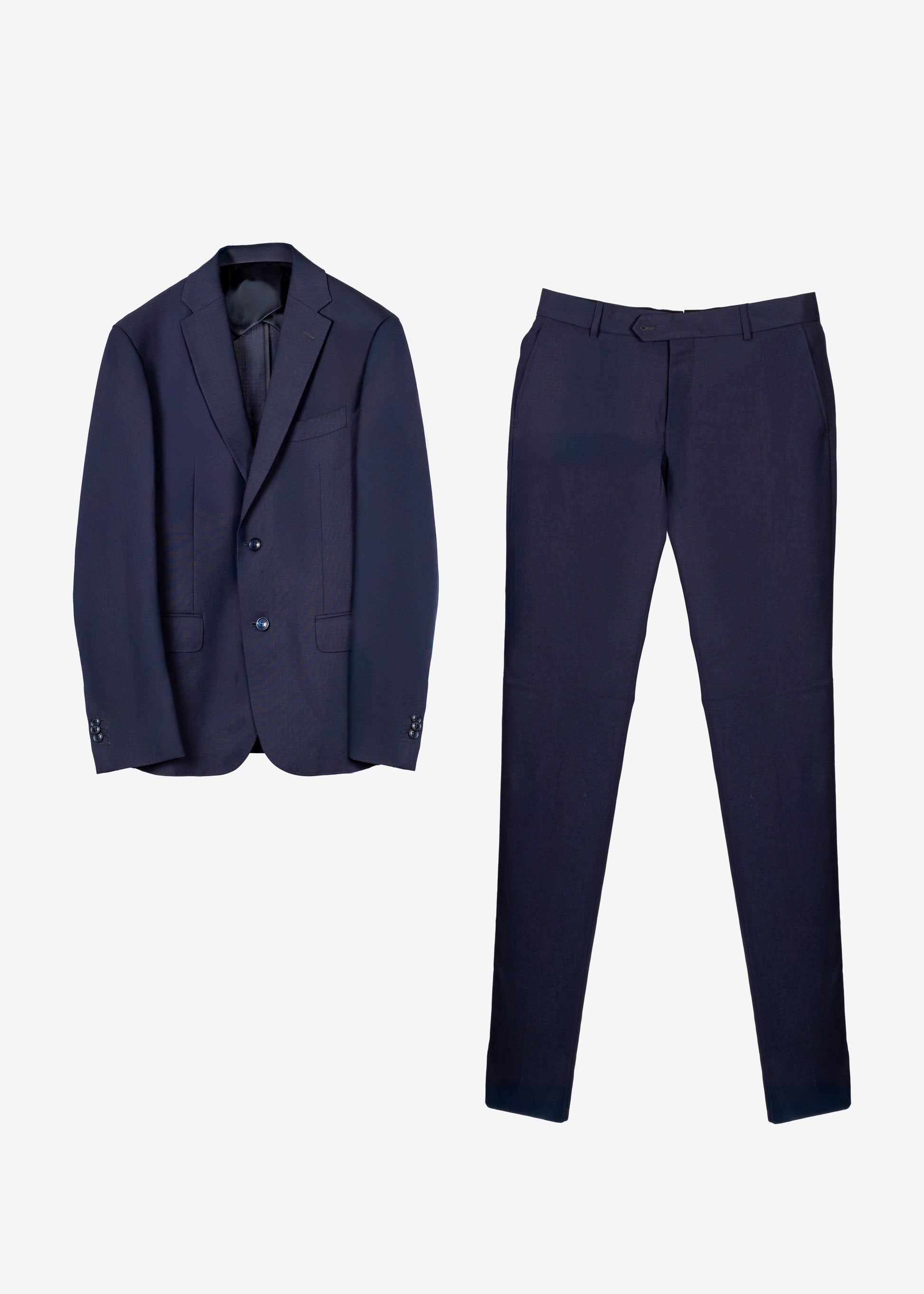 Traje Azul Marino Lana