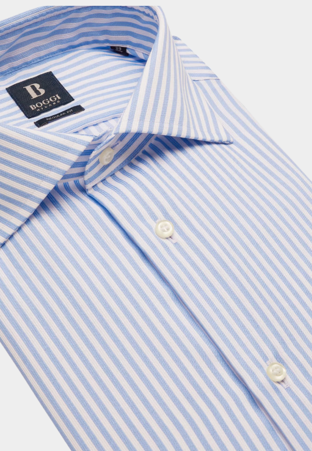 CAMISA BOGGI AZUL RYS ALGODON (24P044901)