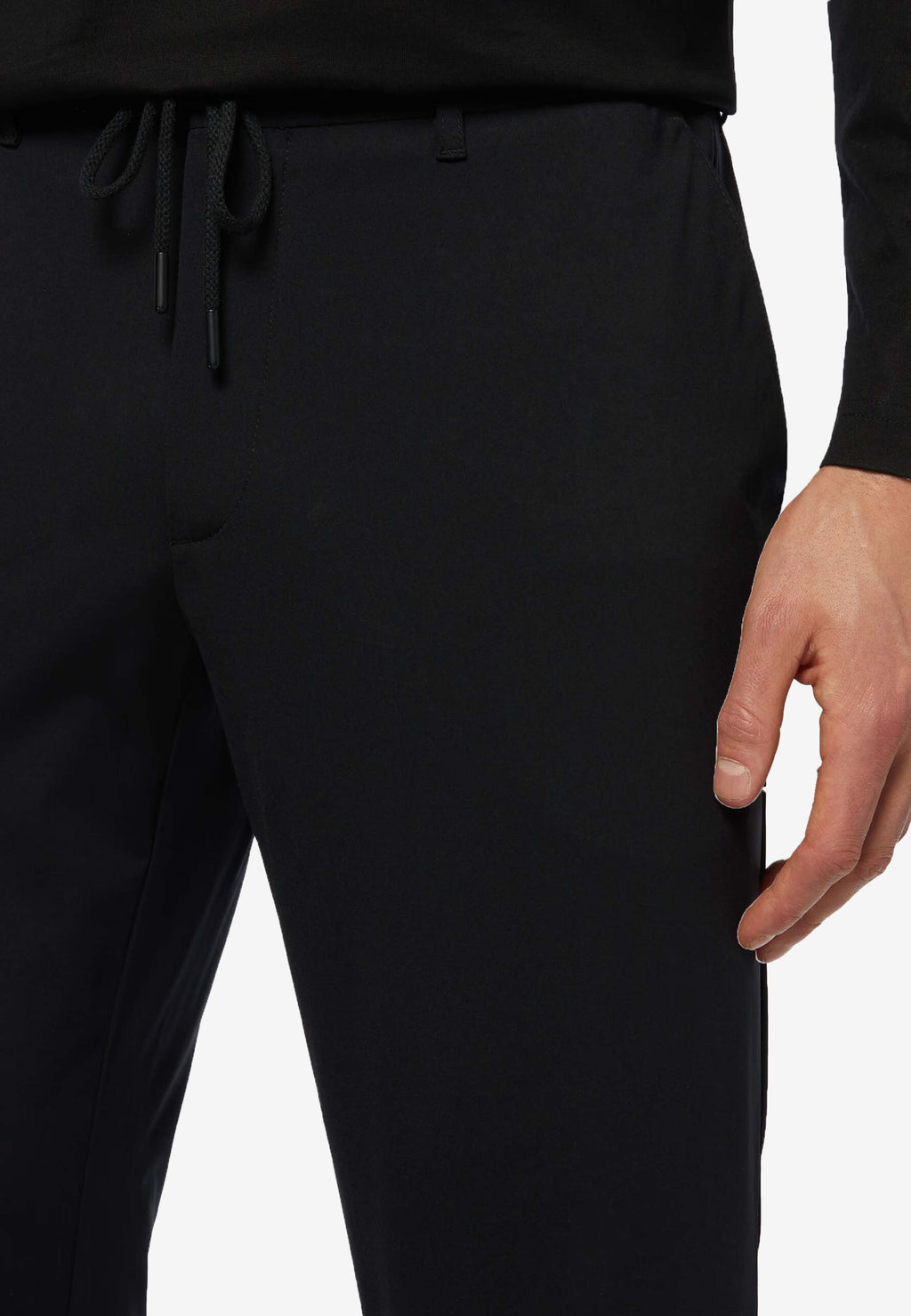 Pantalón Negro Poliami + Elas