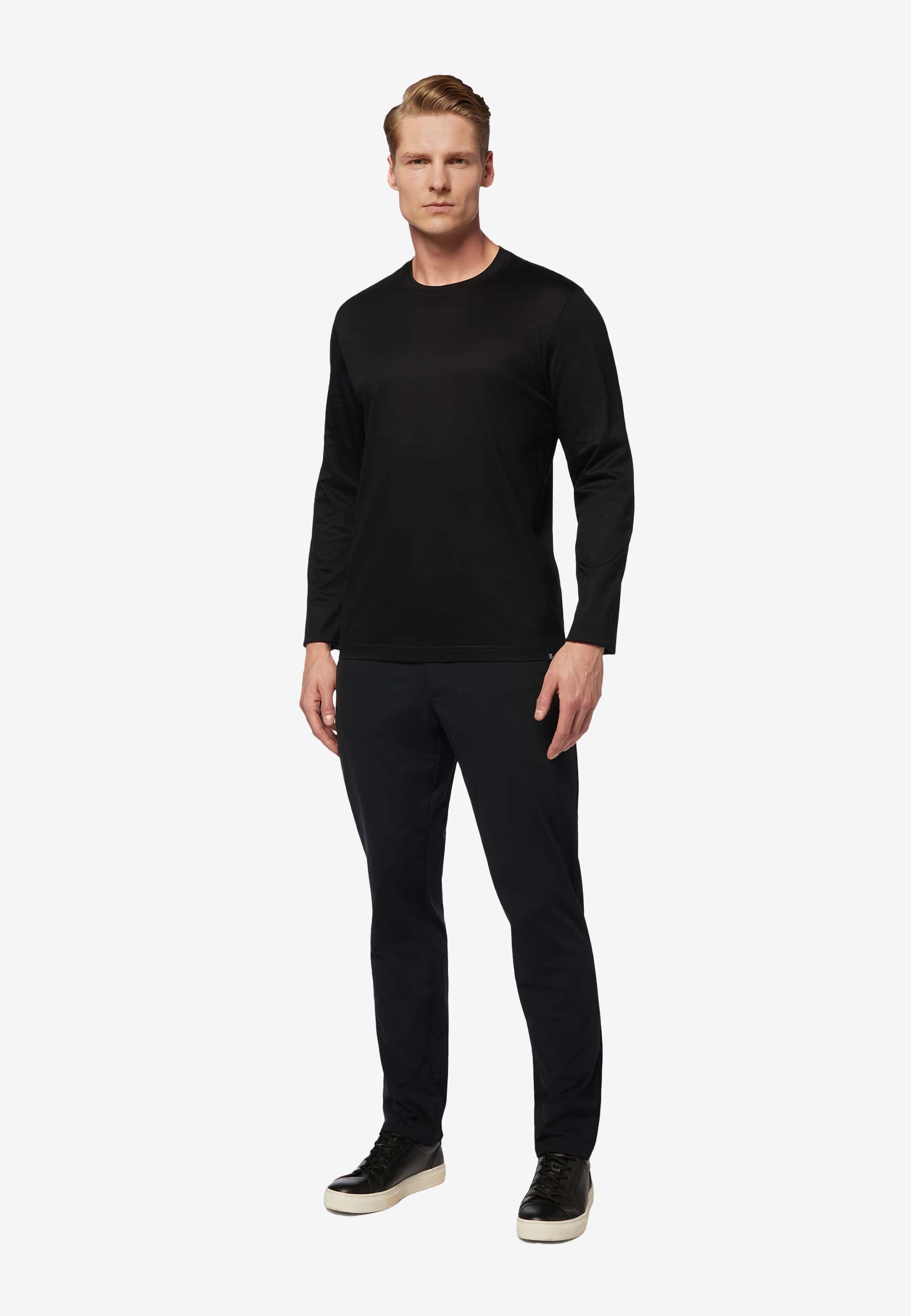 Pantalón Negro Poliami + Elas