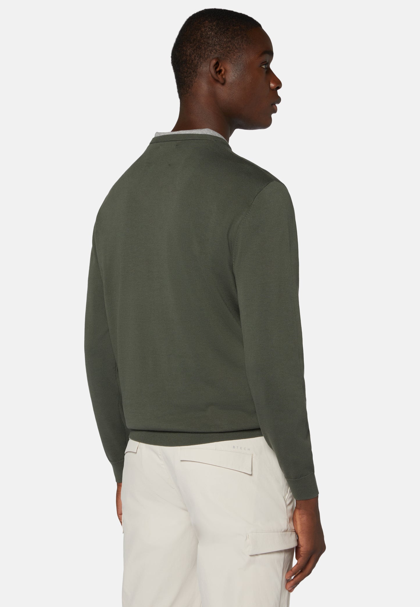 SWETER BOGGI VERDE ALGODON (23P009505)