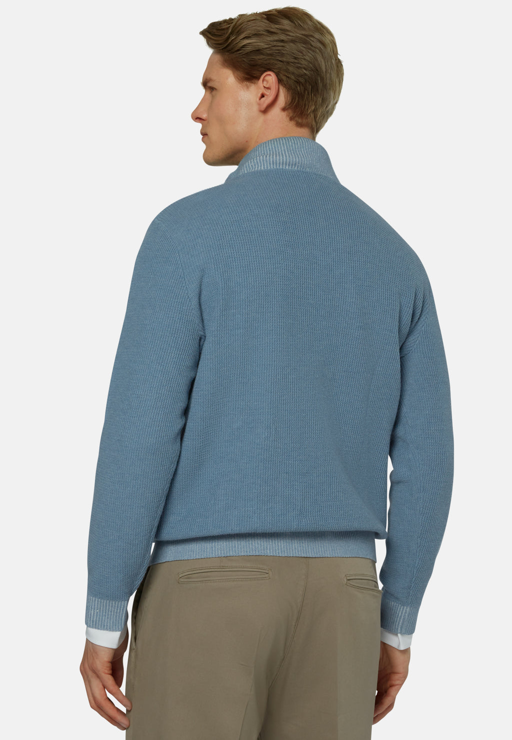 SWETER BOGGI AZUL ALGODON (23P010202)