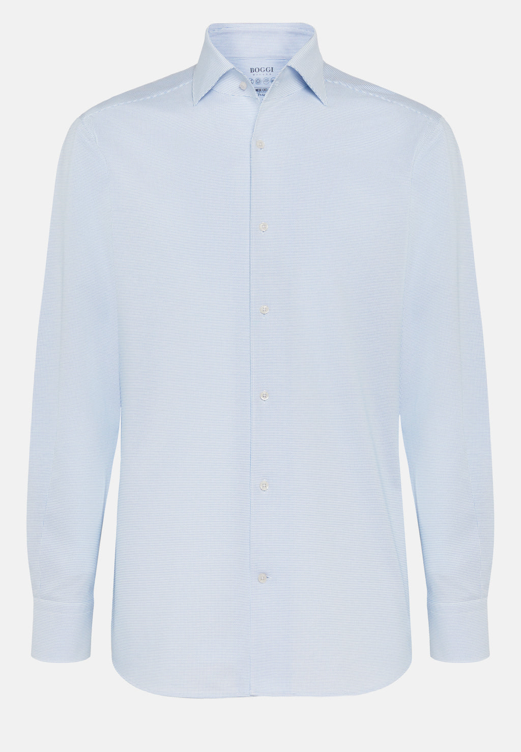CAMISA BOGGI AZUL PTOS ALGODON (23P011301)