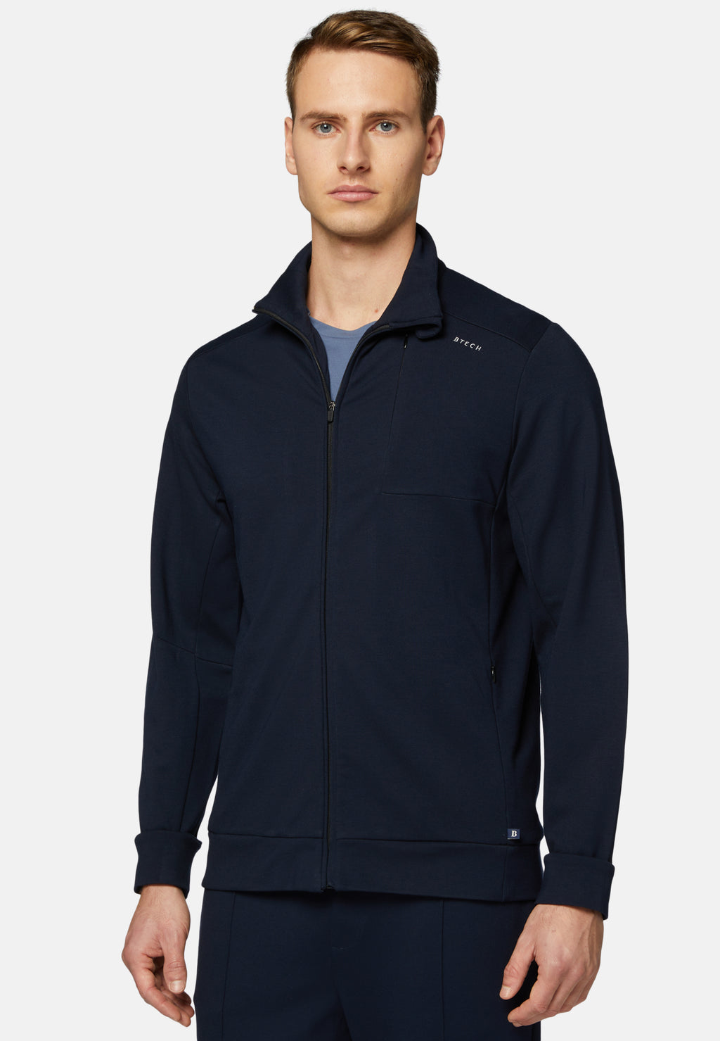 CHAQUETA BOGGI AZUL ALGODON (23P016601)