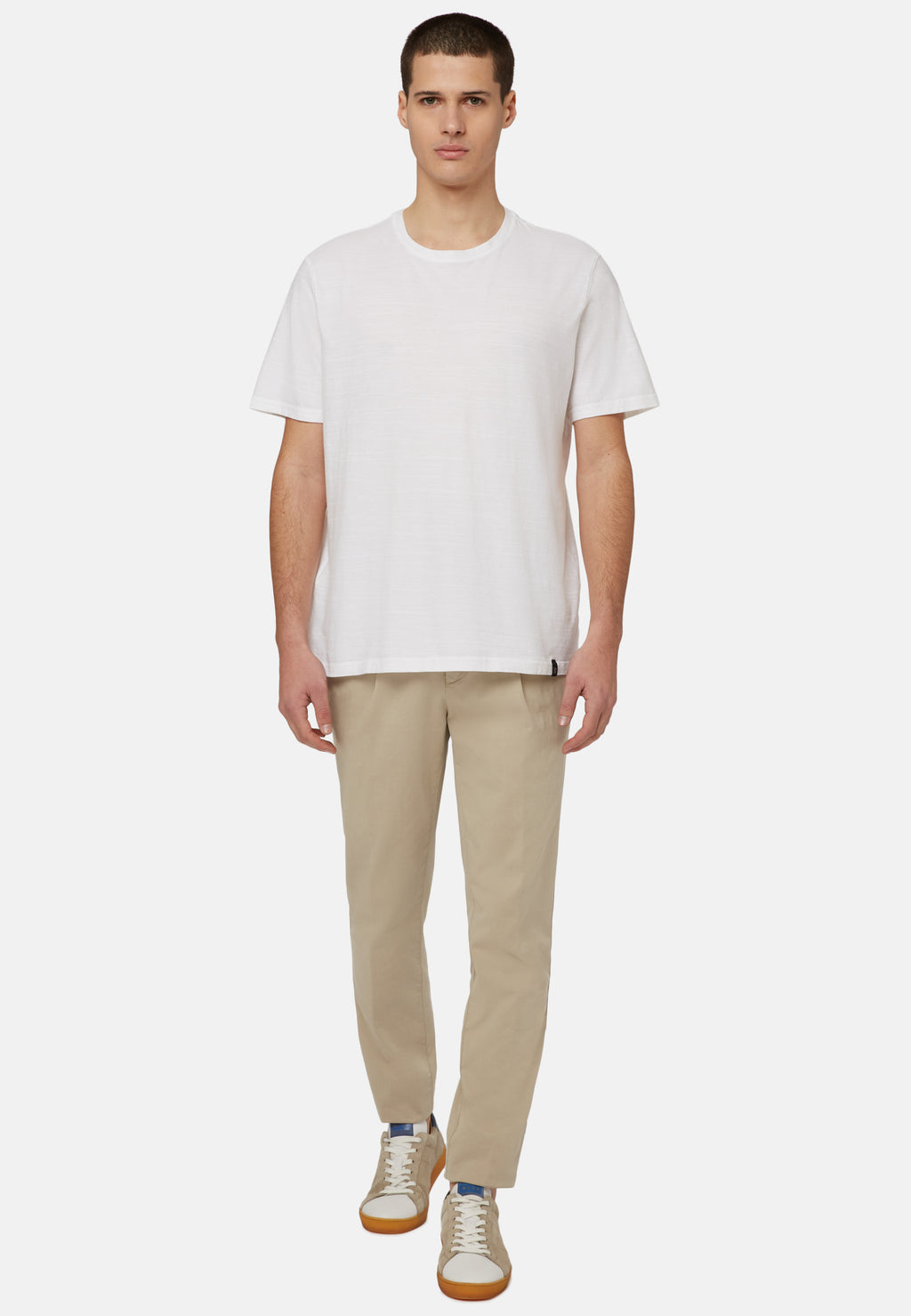 CAMISETA-TSHIRT BOGGI BLANCO ALGODON (23P023002)