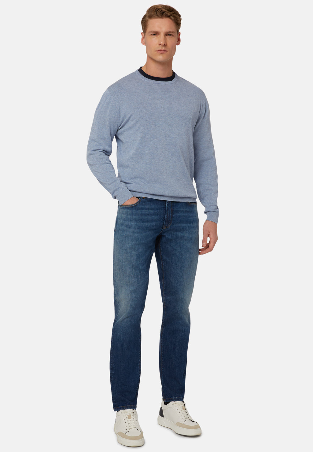 Jeans Azul Profundo Hombre B.M.