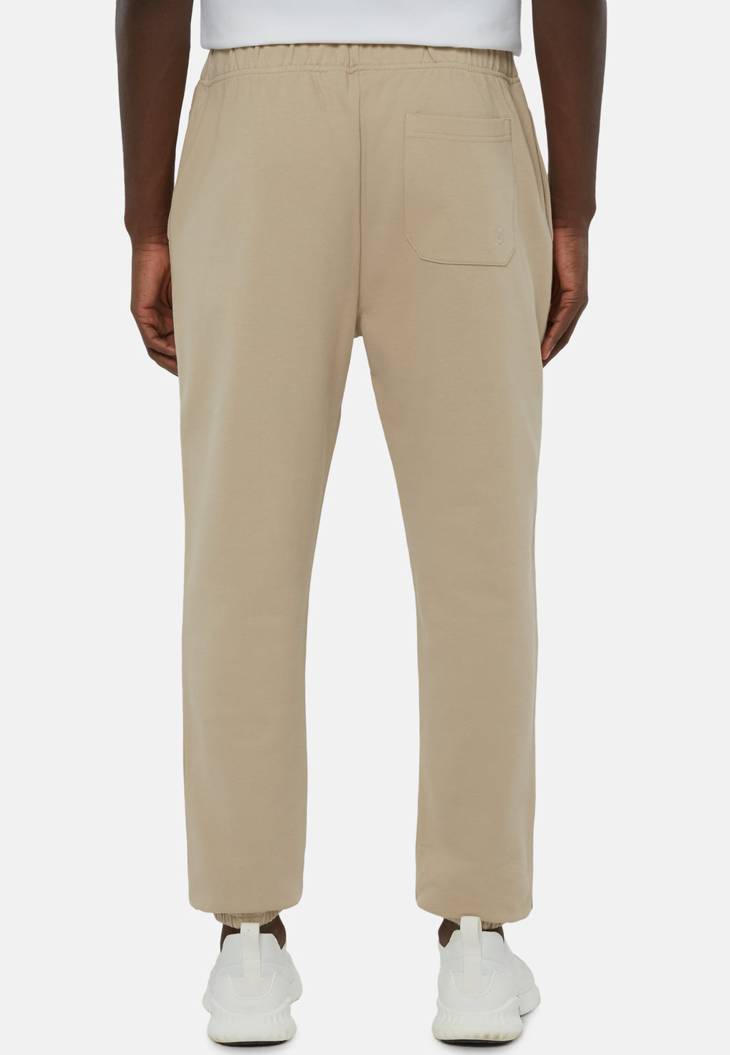 Pantalón Sudadera Beige Hombre B.M.