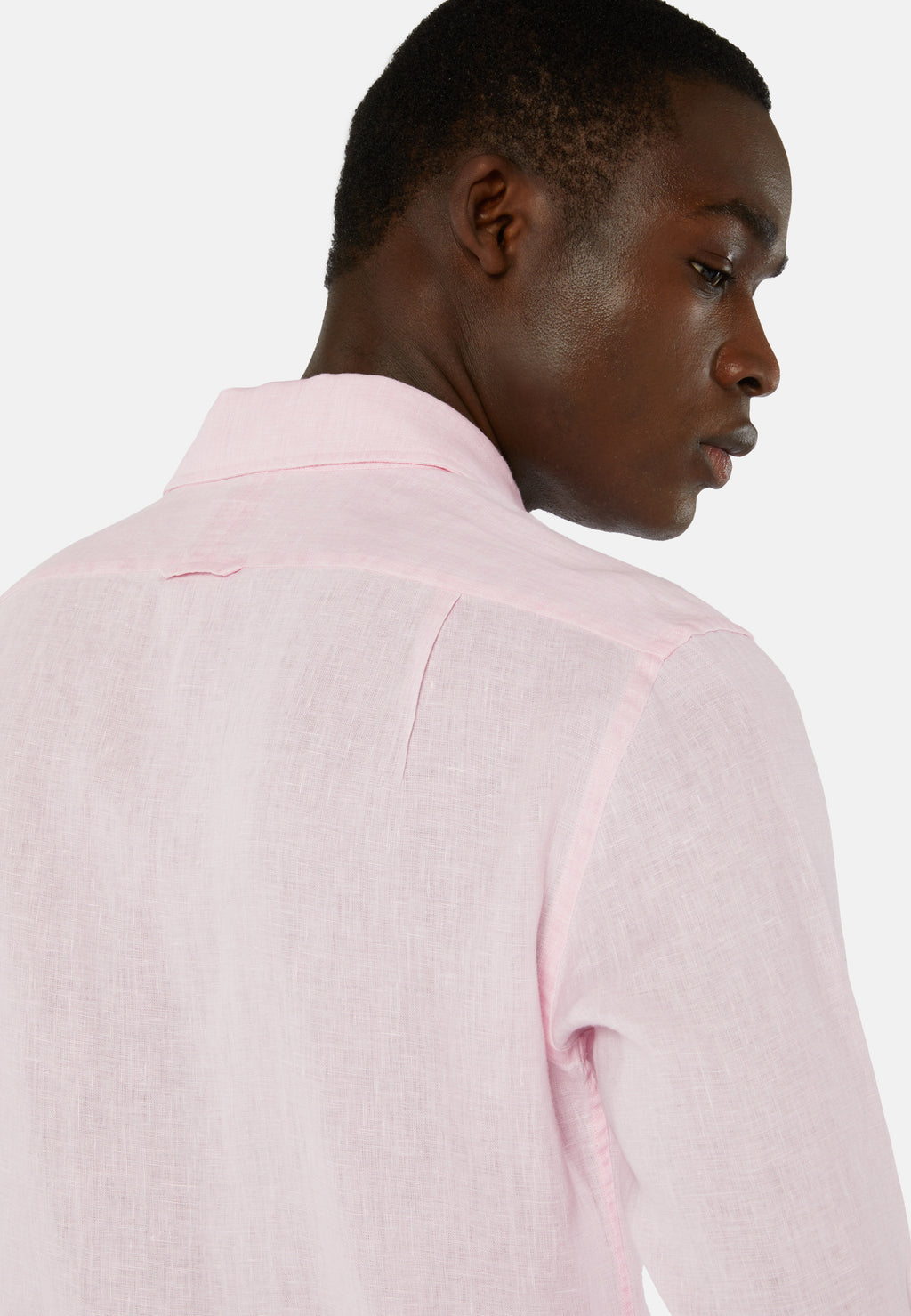 CAMISA SPORT BOGGI ROSADO LINO ALGODON (23P042710)