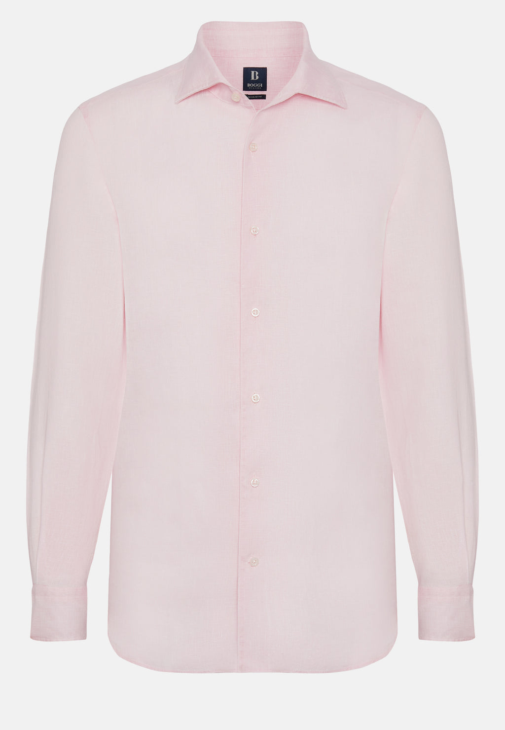 CAMISA SPORT BOGGI ROSADO LINO ALGODON (23P042710)