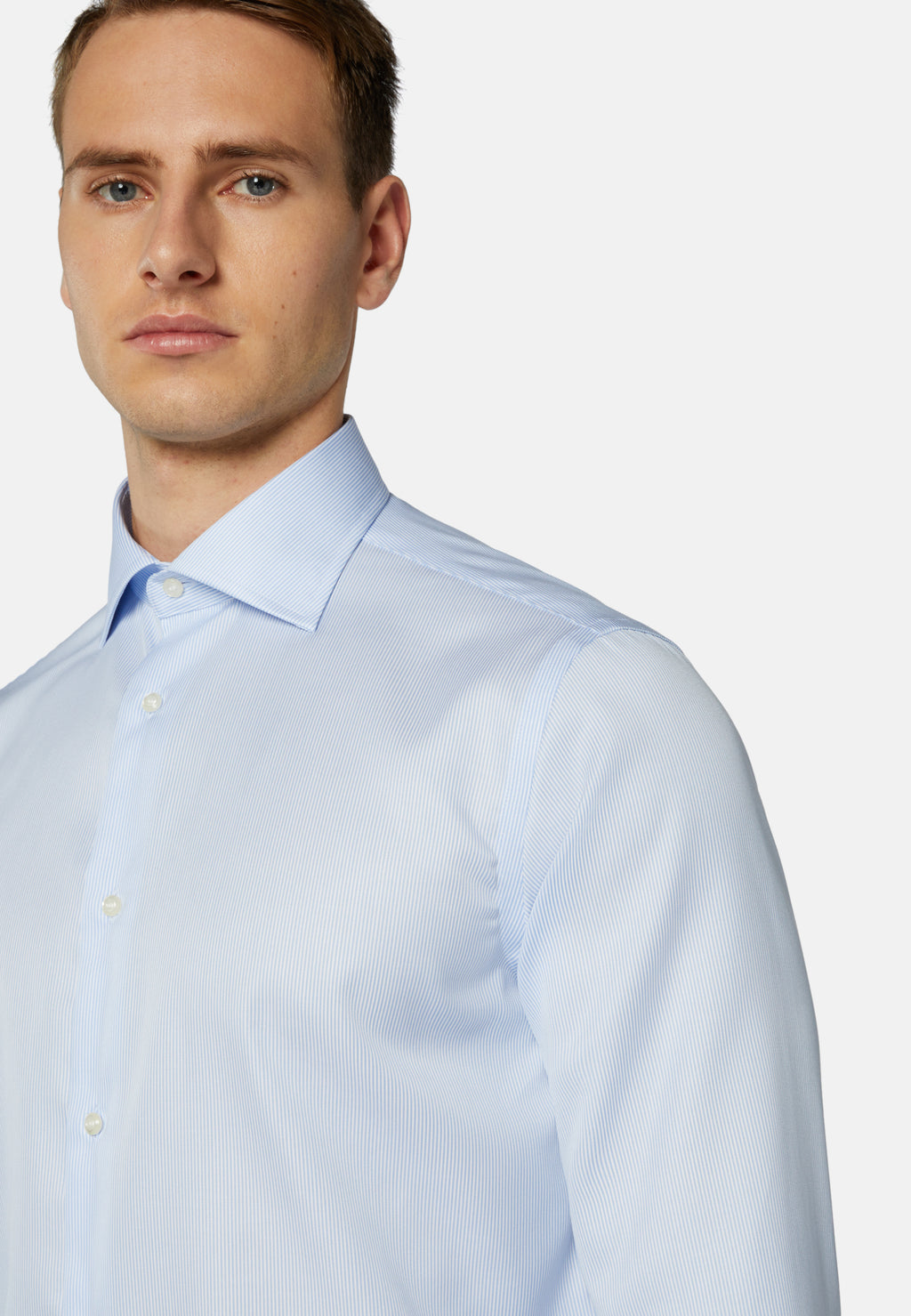 CAMISA BOGGI AZUL RYAS ALGODON (23P045801)