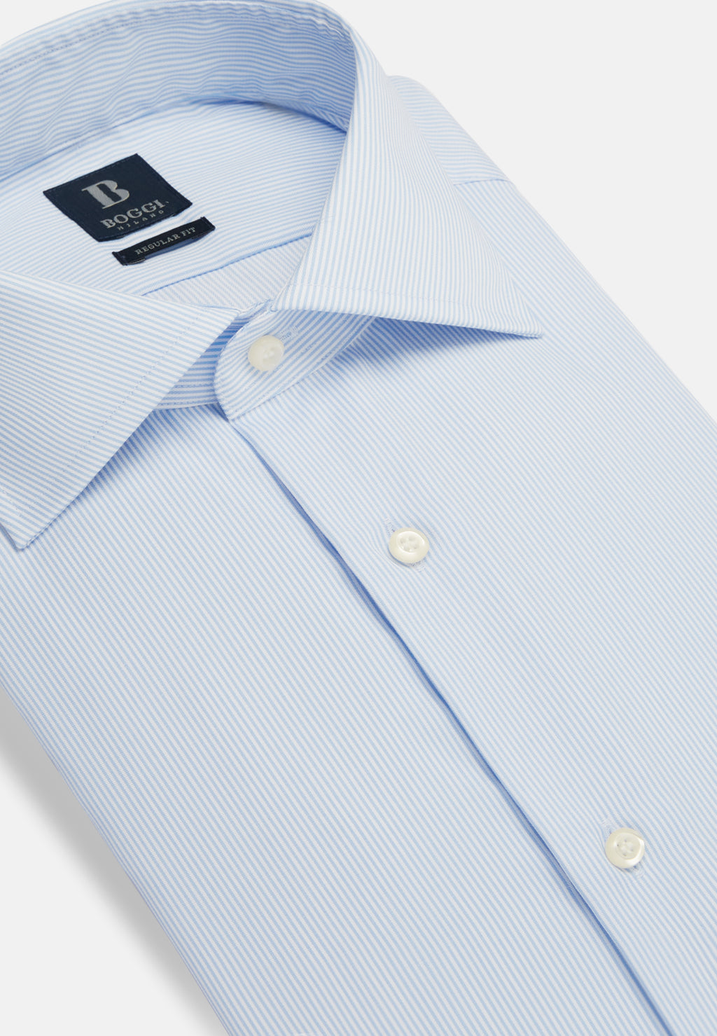 CAMISA BOGGI AZUL RYAS ALGODON (23P045801)