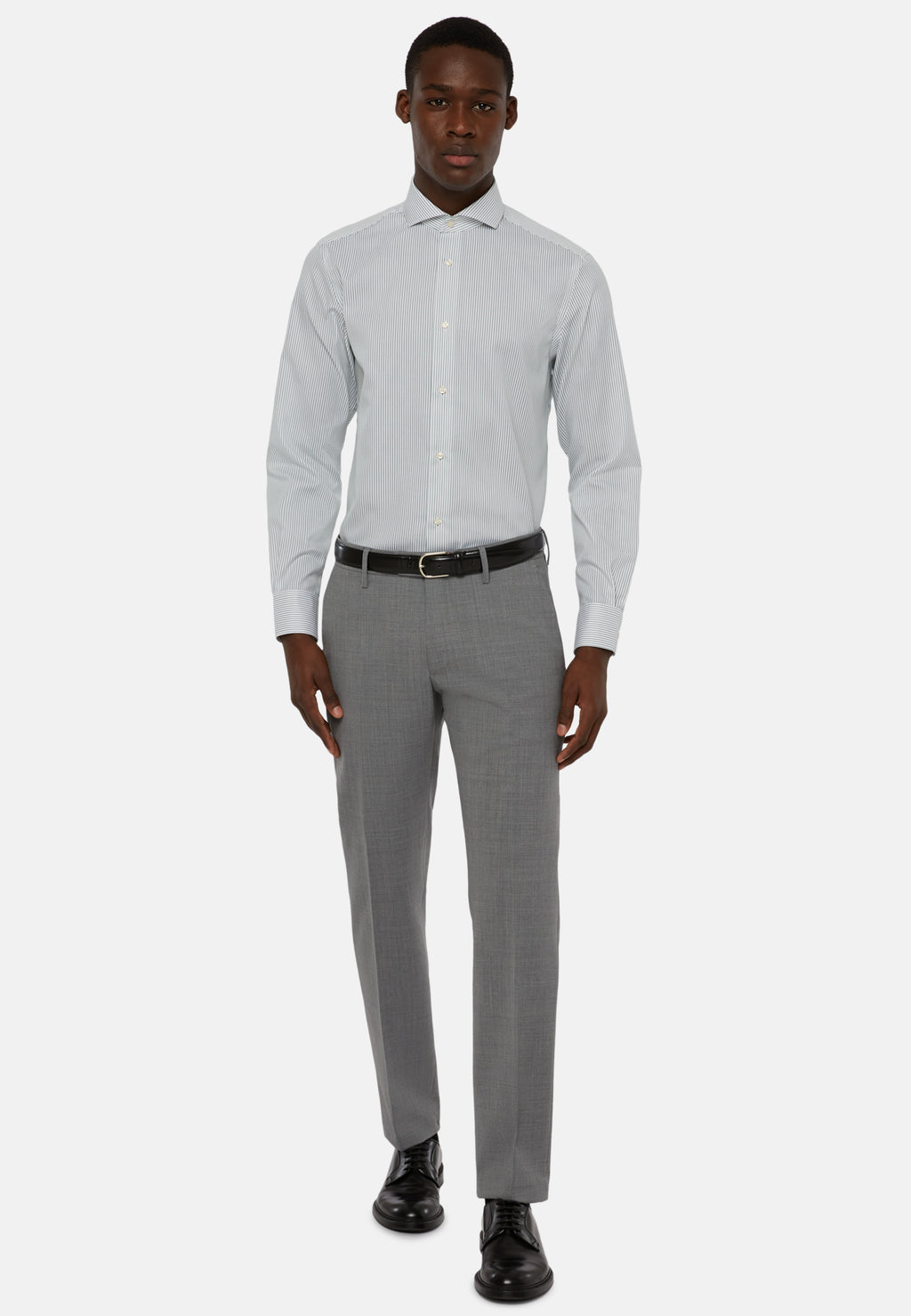 CAMISA BOGGI BLANCO RYAS ALGODON (23P046404)