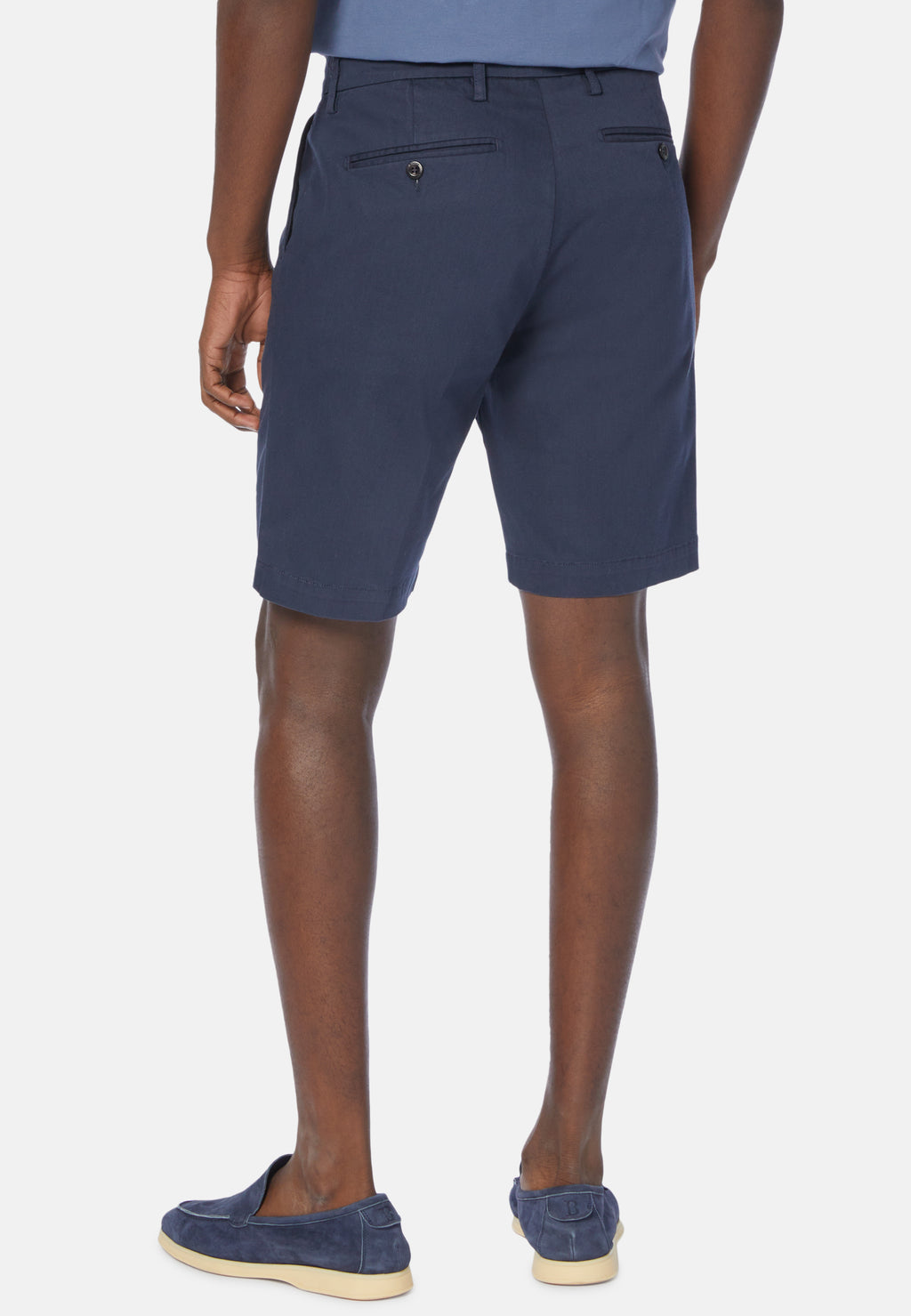 BERMUDA BOGGI AZUL TENCEL (23P059501)