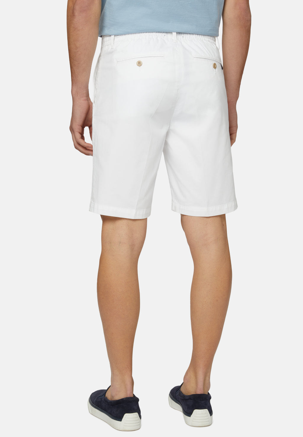 BERMUDA BOGGI BLANCO ALGODON (23P065401)