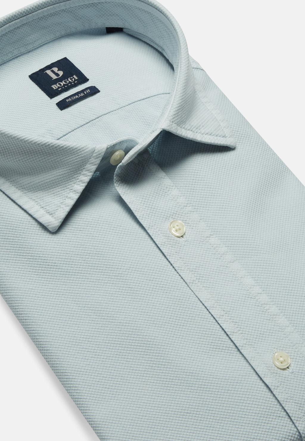 CAMISA SPORT BOGGI AZUL SKY ALGODON (23P066702)