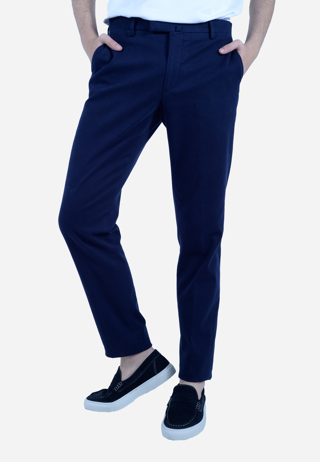 PANTALON HACKETT LONDON AZUL ALGODON (HM212551R-595)