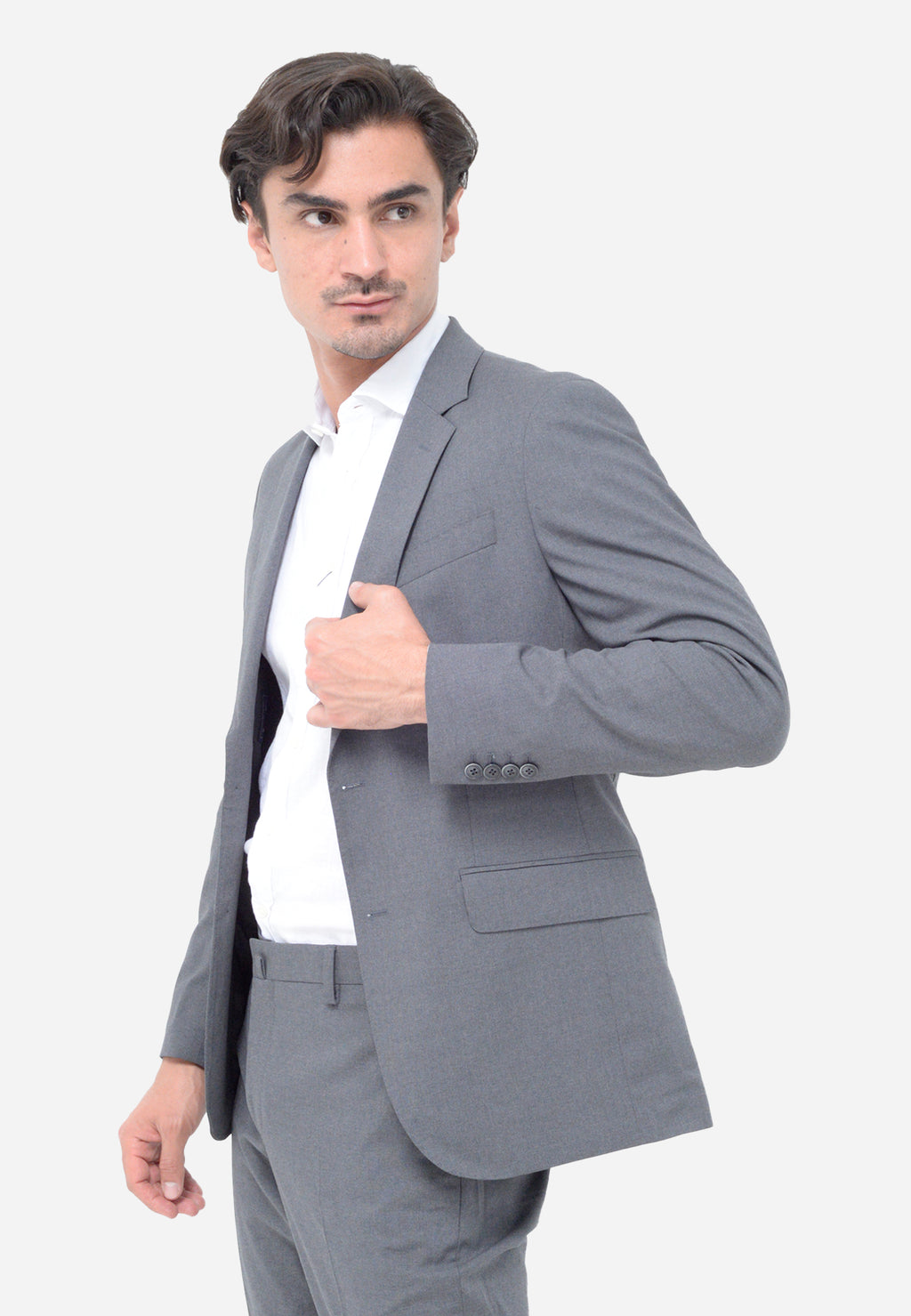 TRAJE HACKETT LONDON GRIS LANA (HM423049R-925)