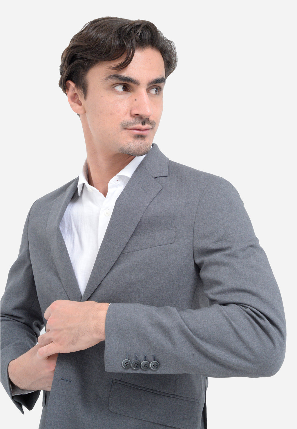 TRAJE HACKETT LONDON GRIS LANA (HM423049R-925)