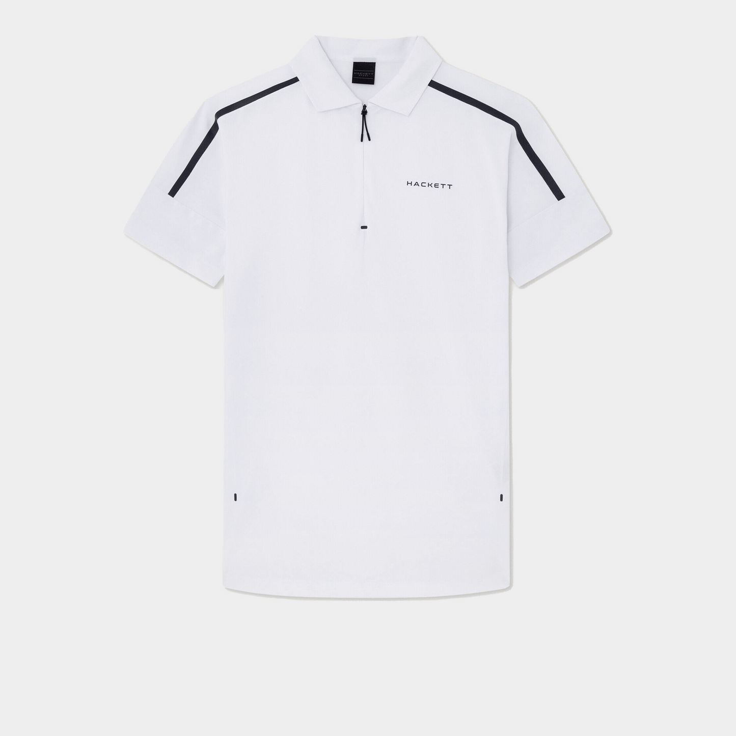 CAMISETA POLO HACKETT BLANCO 54% COTTON, 41% POLY,  5% (HM563204-800)