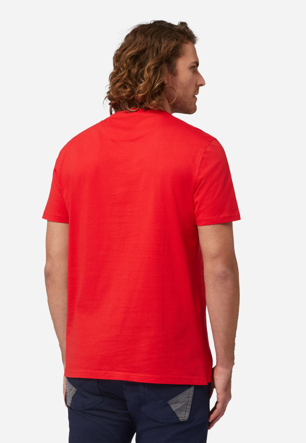 CAMISETA T-SHIRT HARMOT&BLAINE ROJO ALGOD (IRL003021223-510)