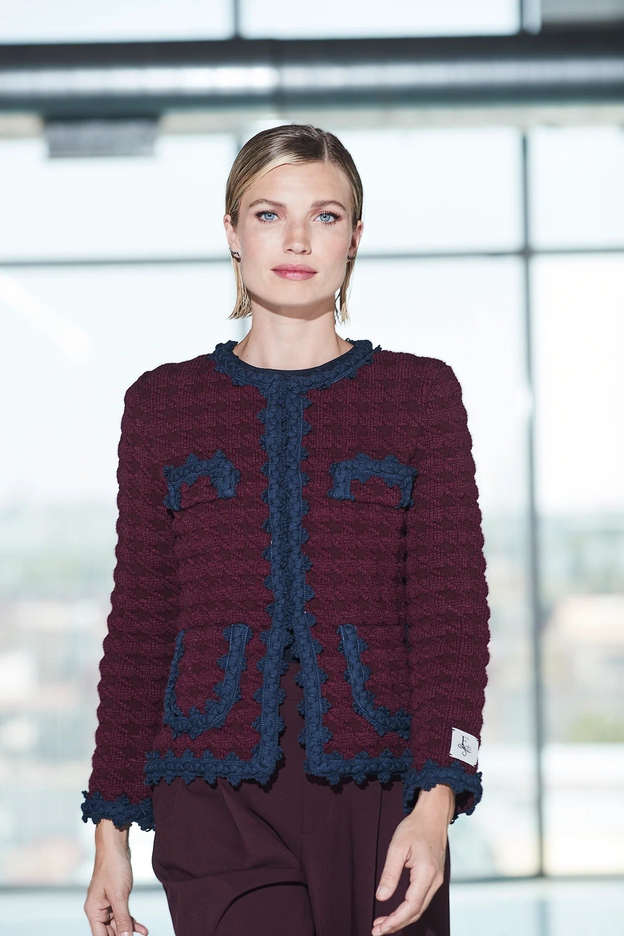 Chaqueta Dama “Bordeaux Couture” T.E.