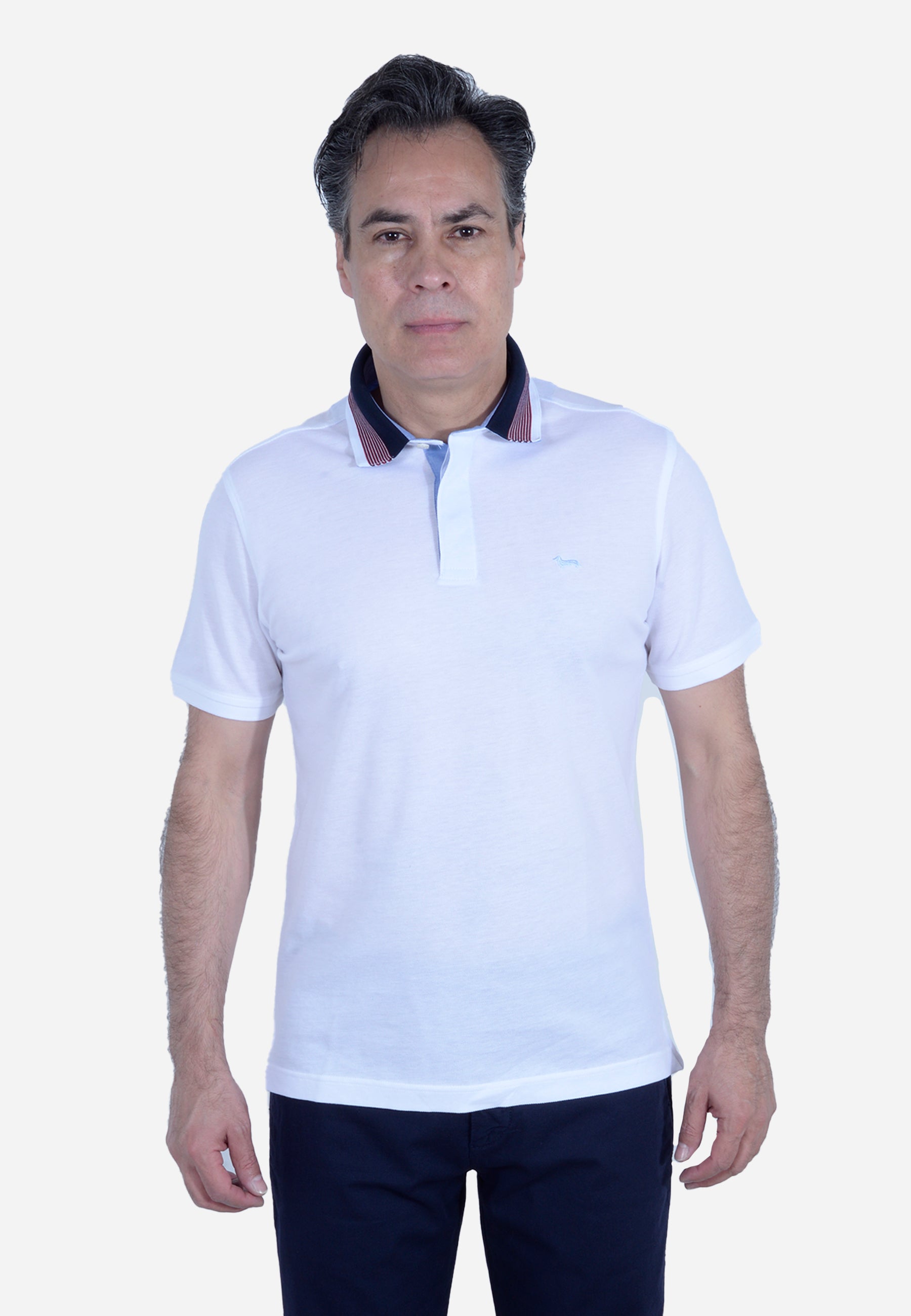 Camisa polo Blanca H&B