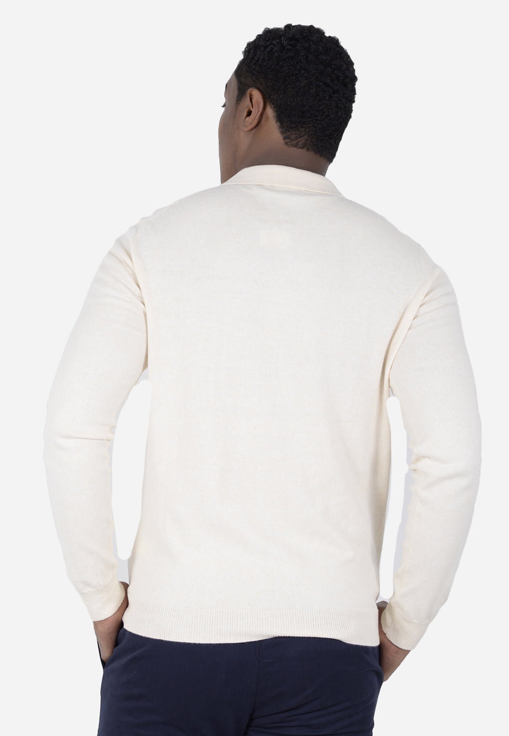 SWETER HACKETT LONDON BEIGE LANA MERINO + SEDA (HM703135-804)