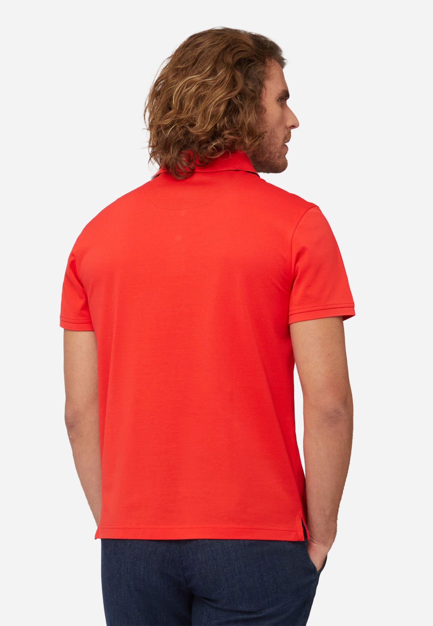 CAMISETA POLO HARMOT&BLAINE ROJO ALGOD (LRL372021215-510)