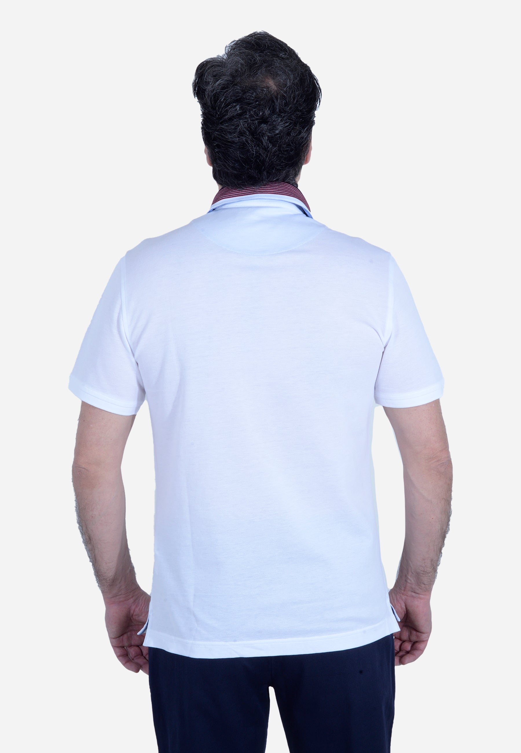 Camisa polo Blanca H&B