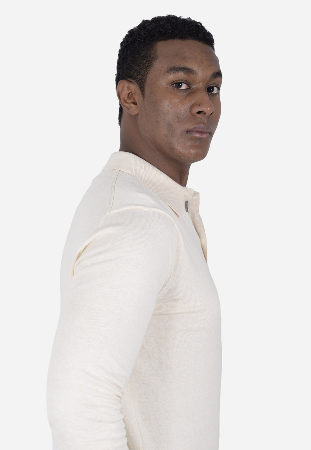 SWETER HACKETT LONDON BEIGE LANA MERINO + SEDA (HM703135-804)