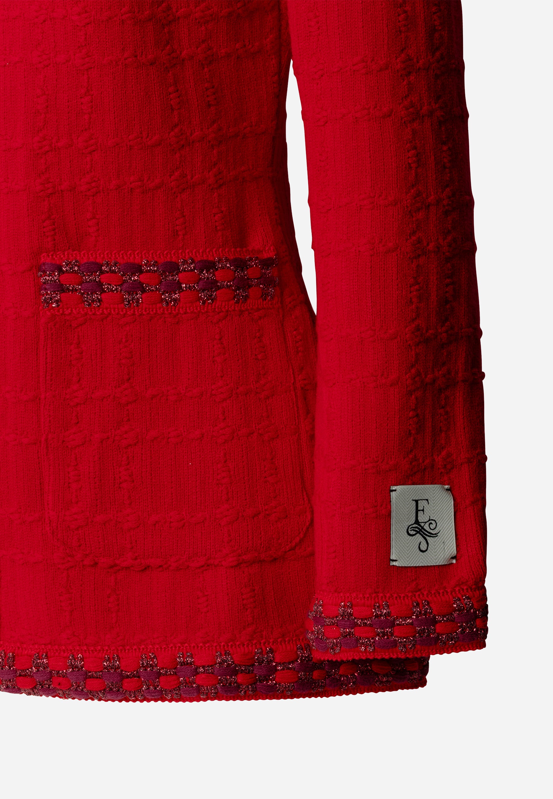 Chaqueta Roja Dama T.E.