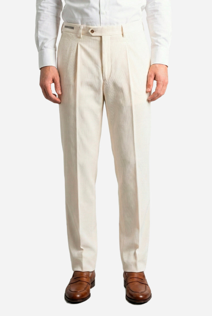 Pantalón de Vestir Crema C.