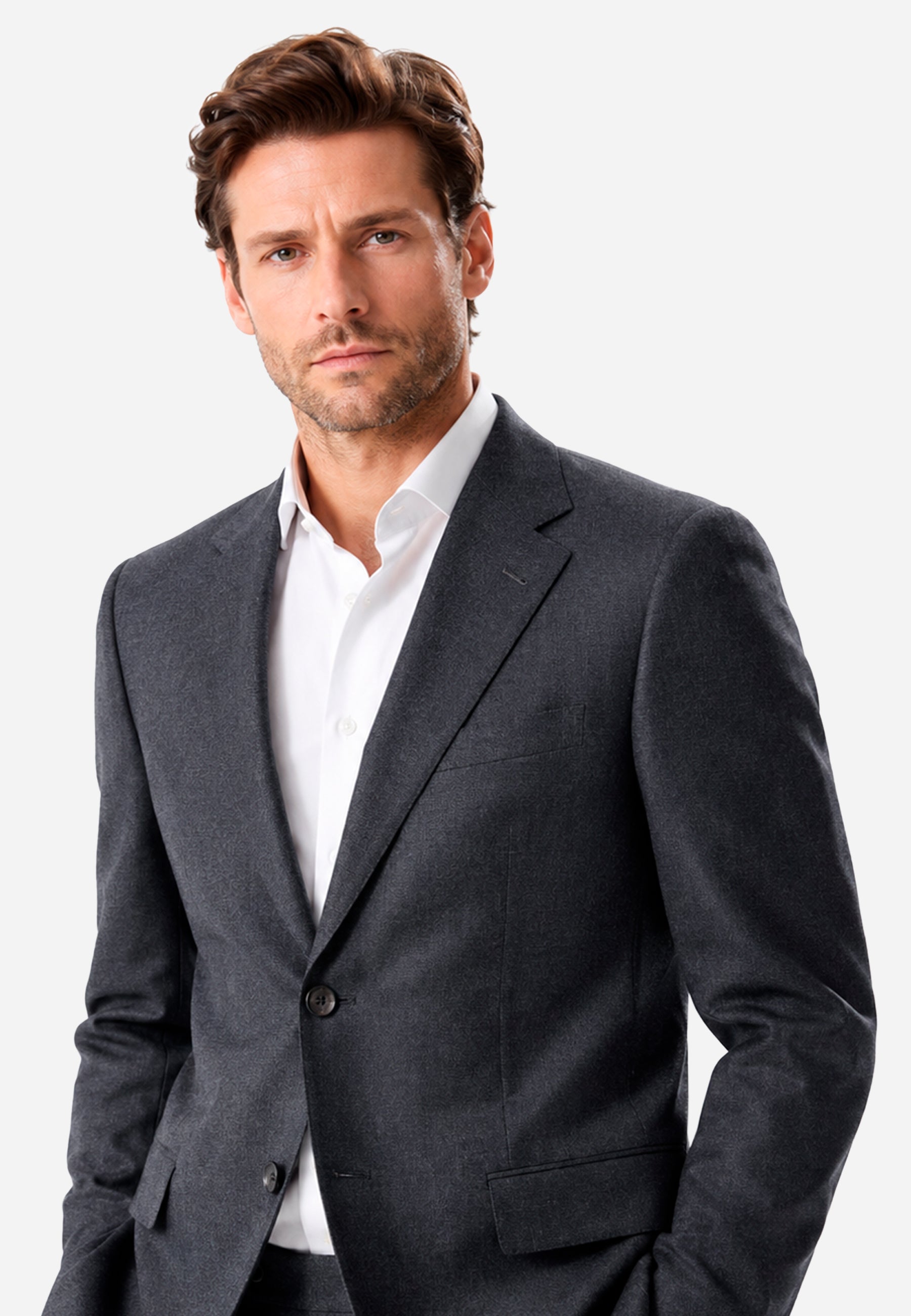 Traje Gris Hombre C.