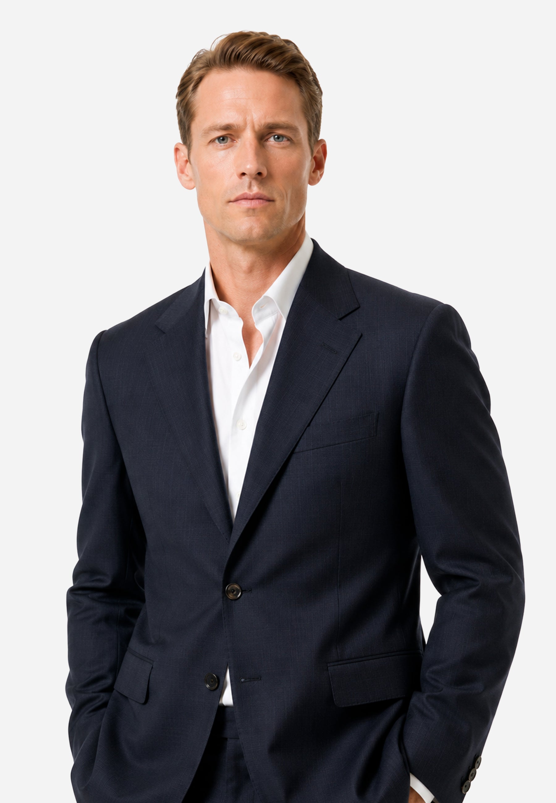Traje Azul Marino Hombre C.