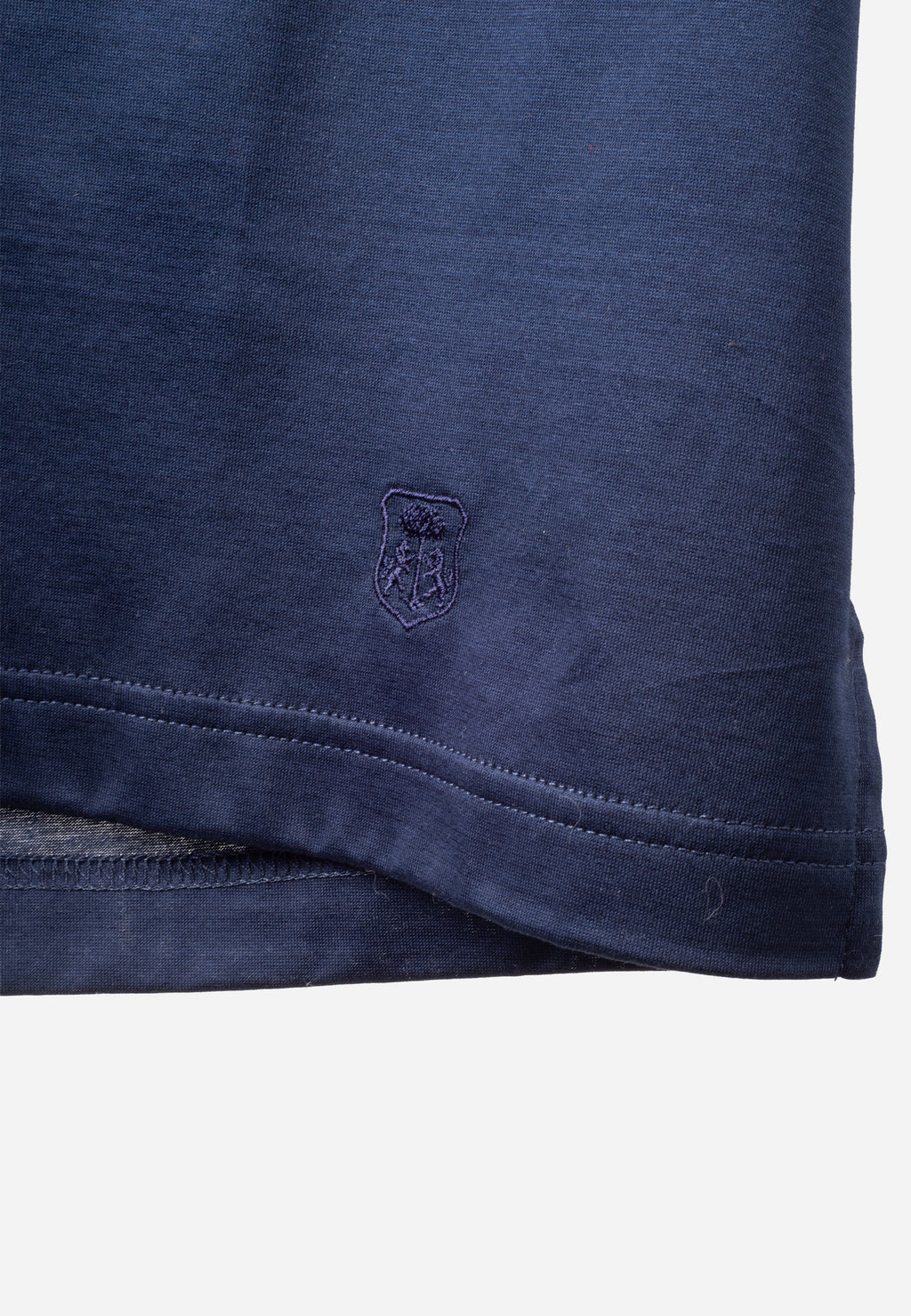 Camiseta Polo Básica Azul Profundo C.