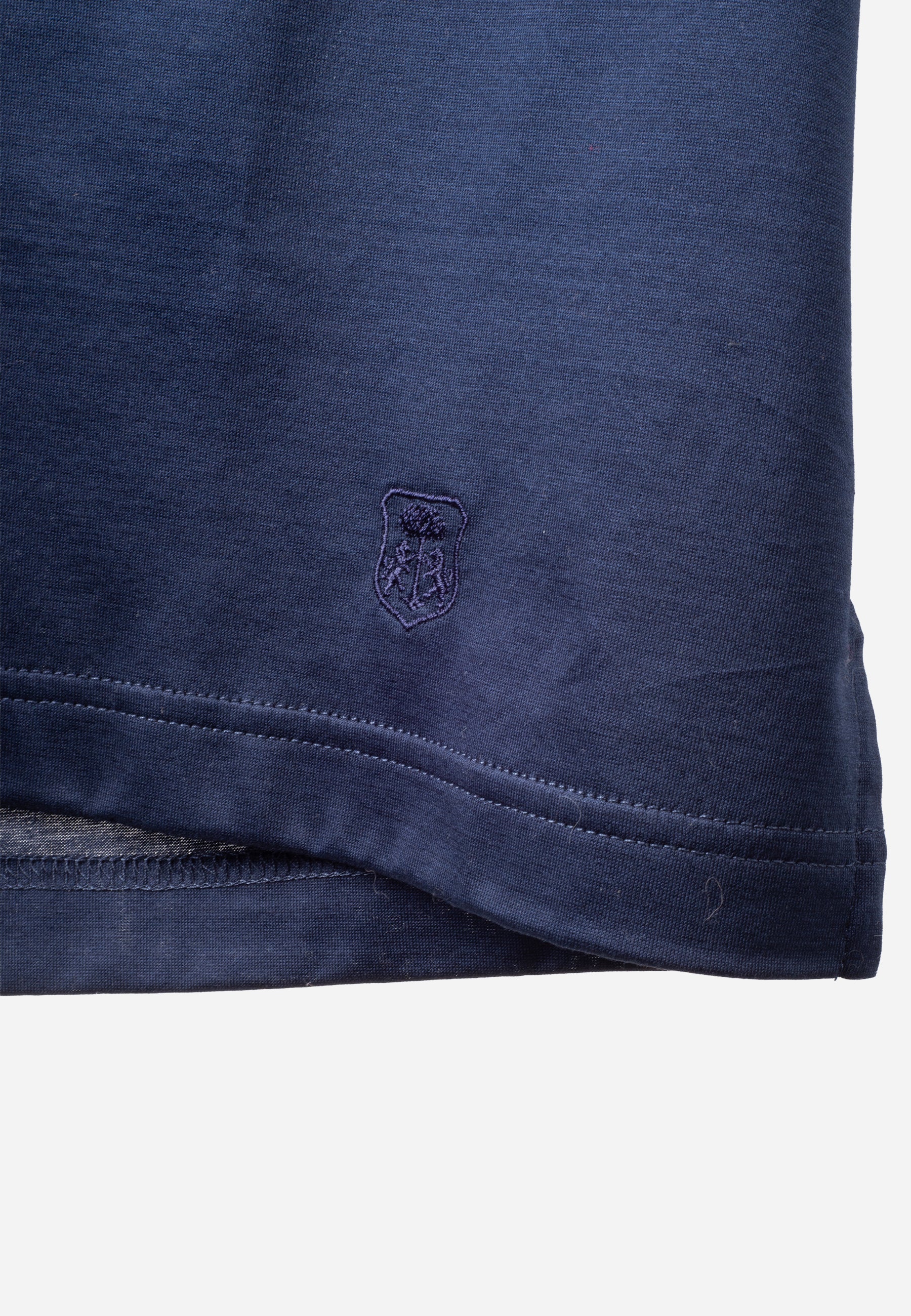 Camiseta Polo Básica Azul Profundo C.