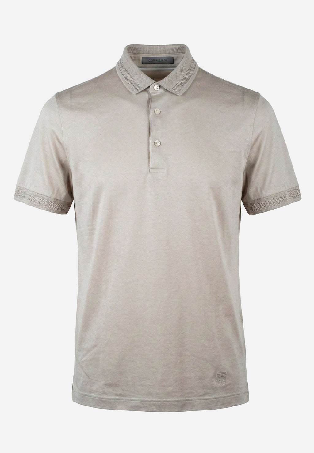 Camiseta Polo Básica Beige C.