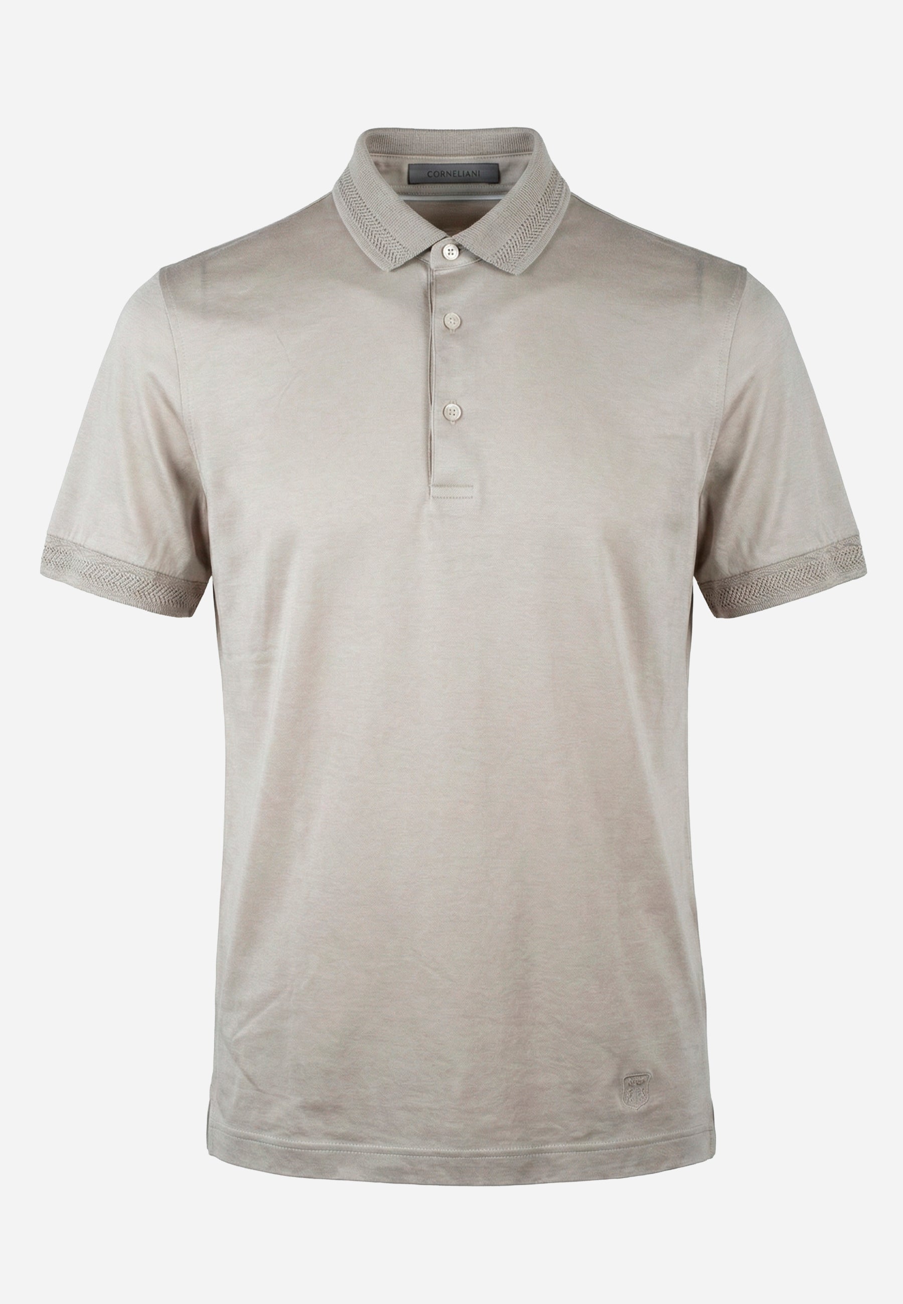 Camiseta Polo Básica Beige C.