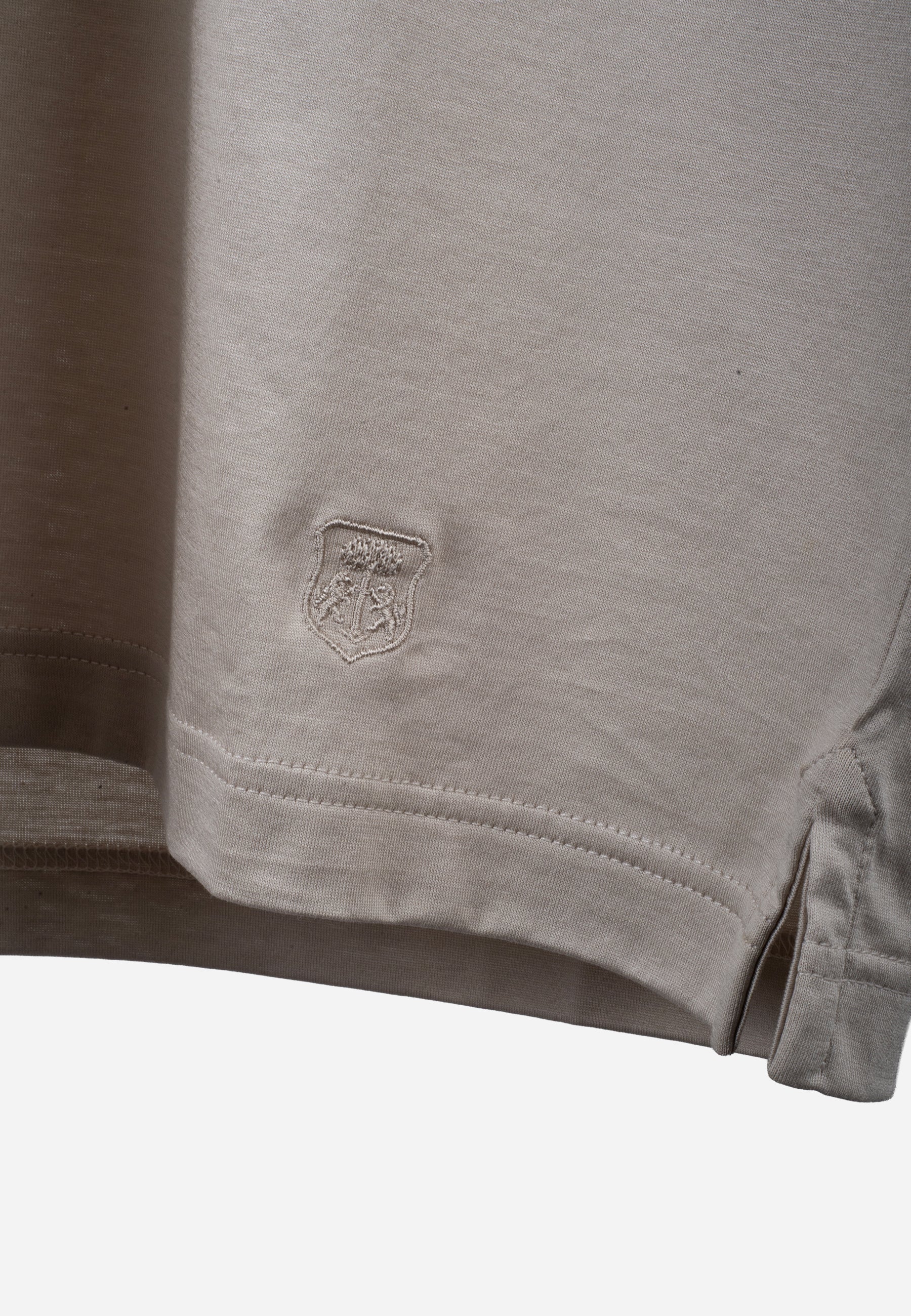 Camiseta Polo Básica Beige C.