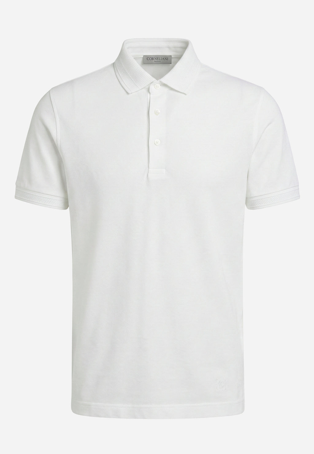 Camiseta Polo Básica Blanca C.