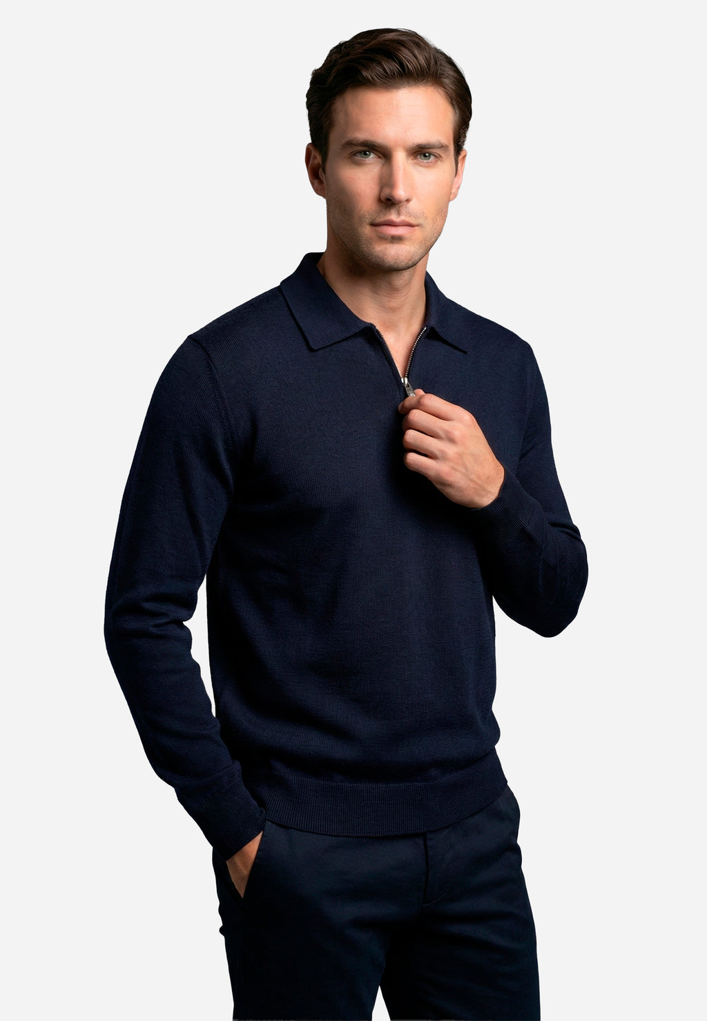 Sweater Azul Profundo C.