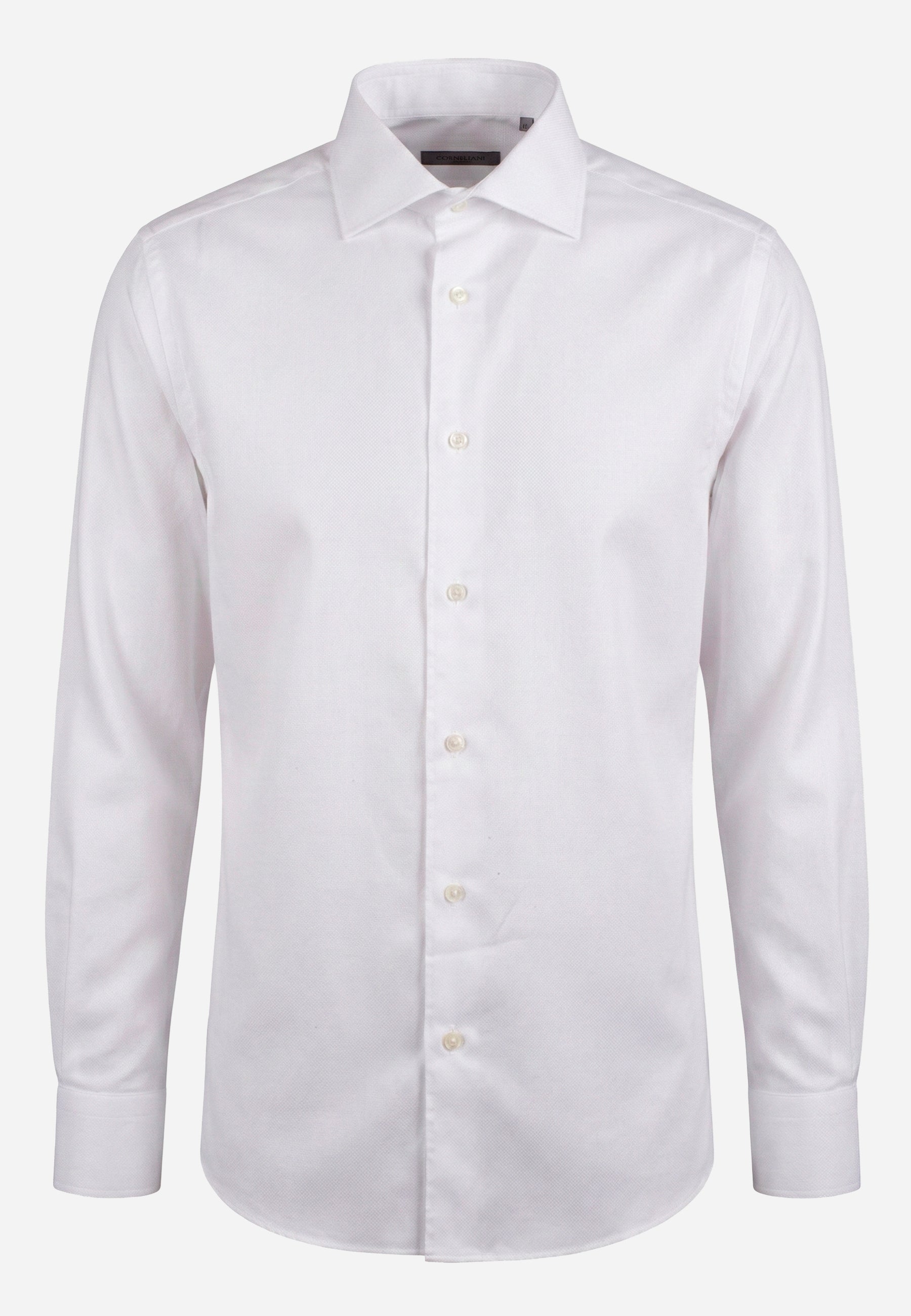 Camisa Blanca de Popelina de Algodón C.