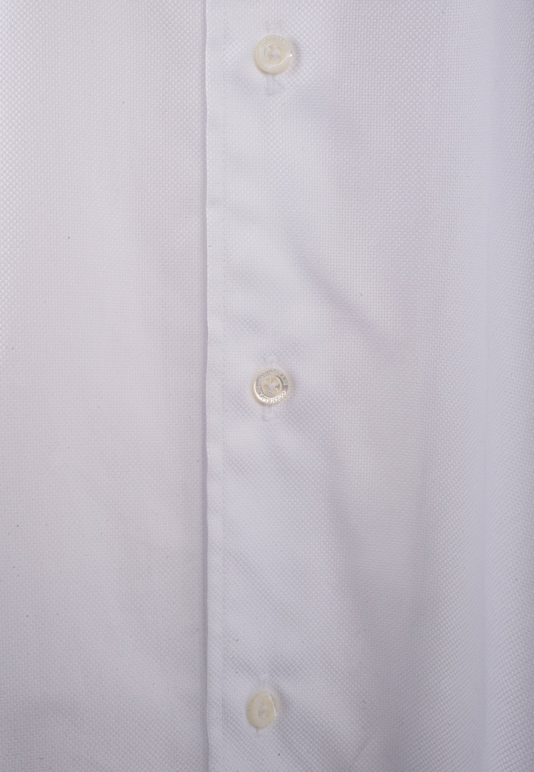 Camisa Blanca de Popelina de Algodón C.