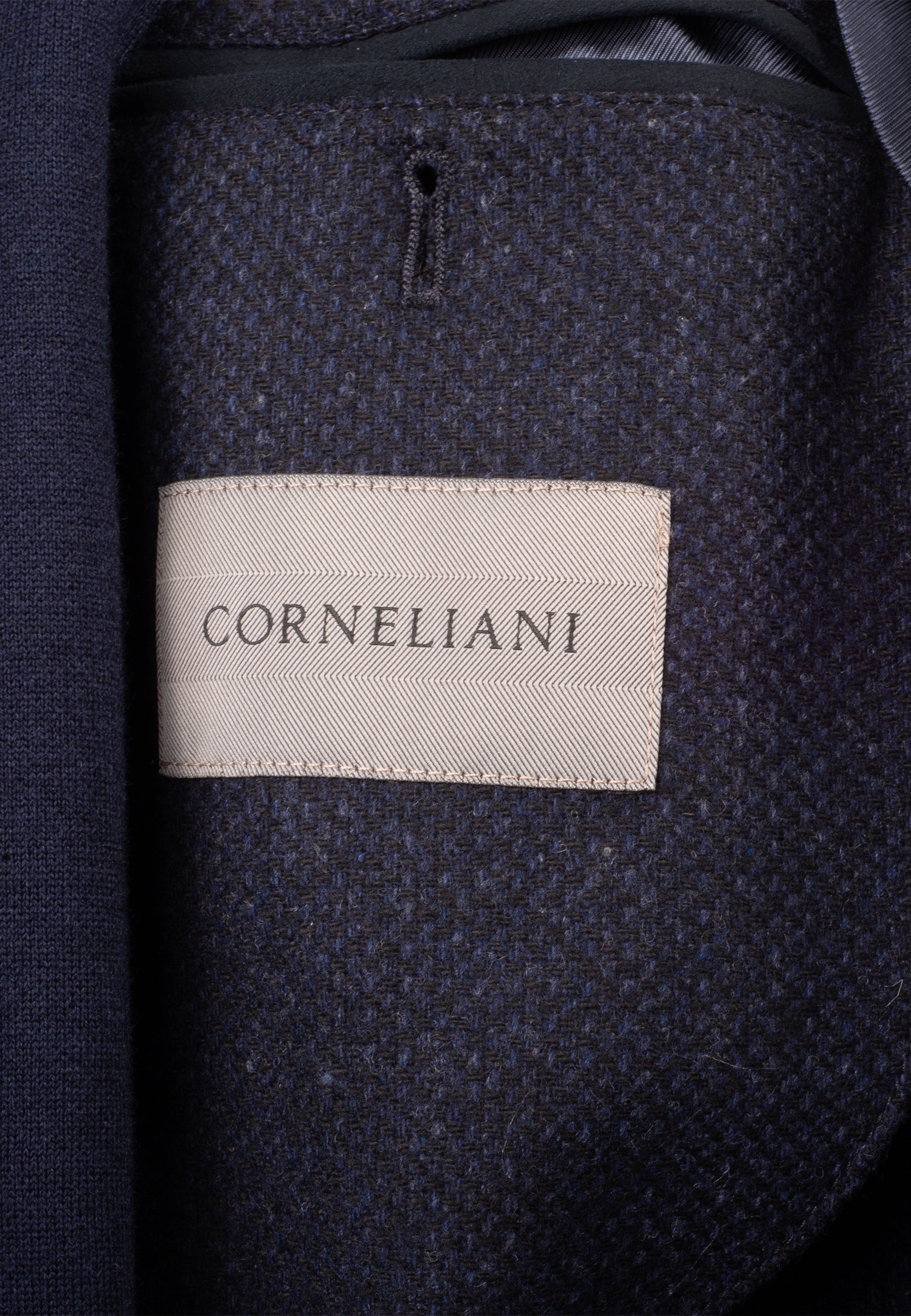 Saco Padded Half-lined Azul Marino C.