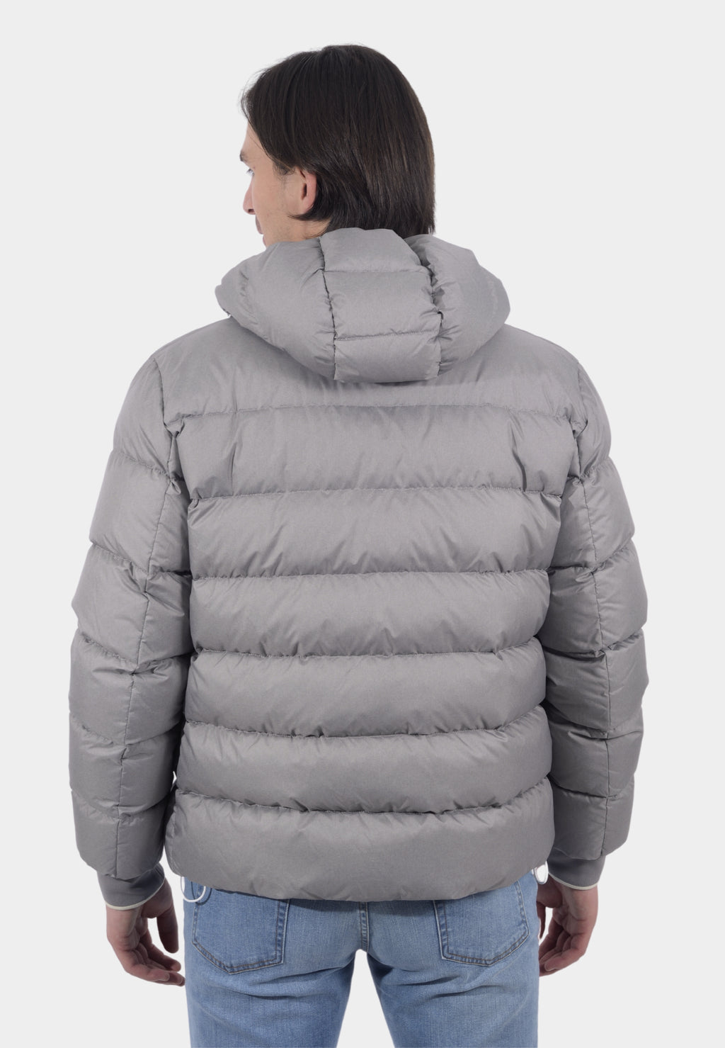 CHAQUETA HERNO CABALLERO GRIS POLIESTER (PI00080UR124559406)