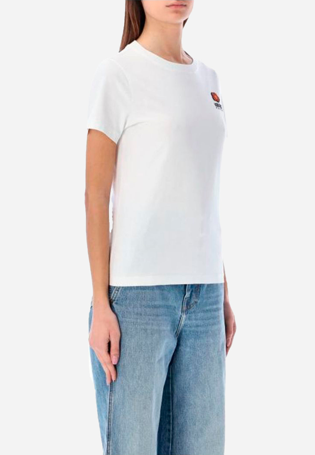 CAMISETA-TSHIRT KENZO DAMA BLANCO ALGODON (FC62TS0124SO-01)